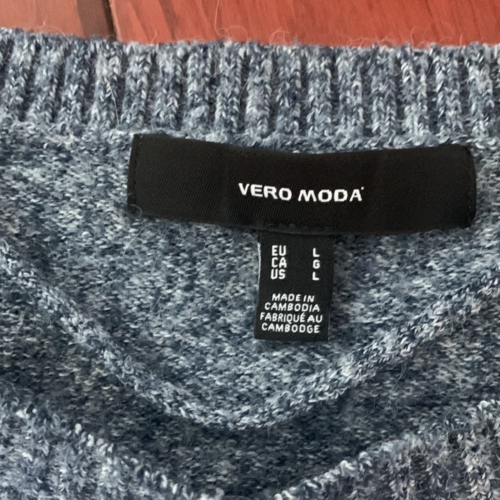 ⭐️SALE⭐️ 🌟HP🌟Vero Moda Dotty Long Sleeve Sweater Dress EUC - Picture 14 of 16